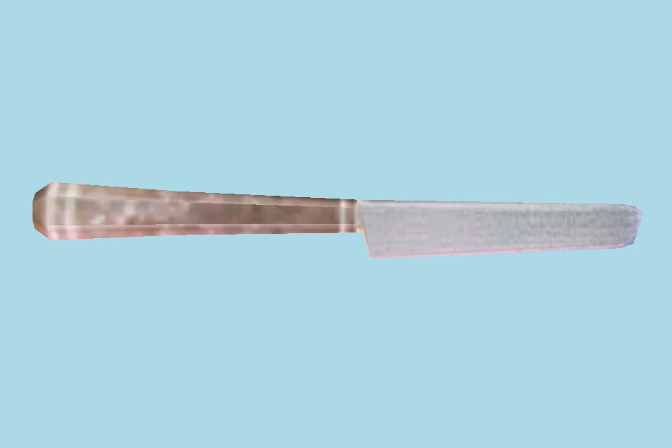 Butter Knife 3d model