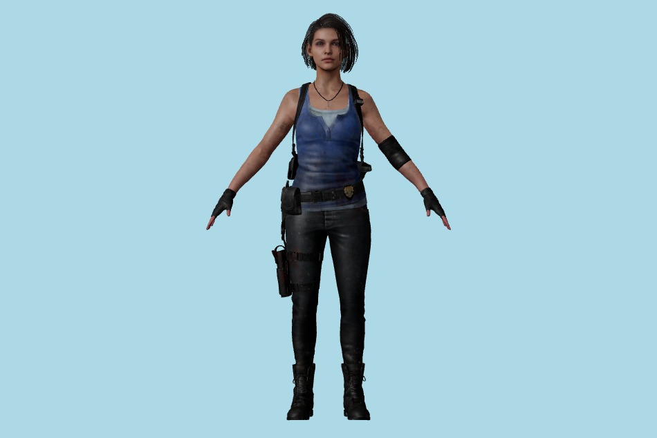 Resident Evil 3 (Remake) - Jill Valentine 3d model