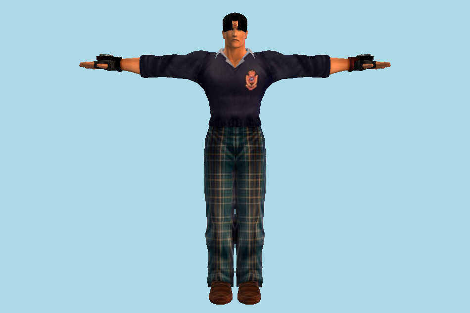 Tekken Jin Tag Tournament 3d model
