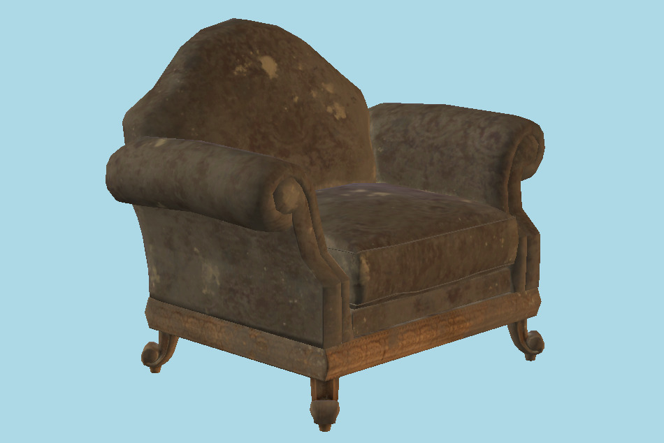Armchair 3d model
