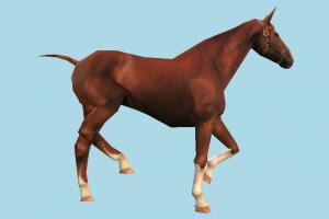 Horse Low-poly Horse