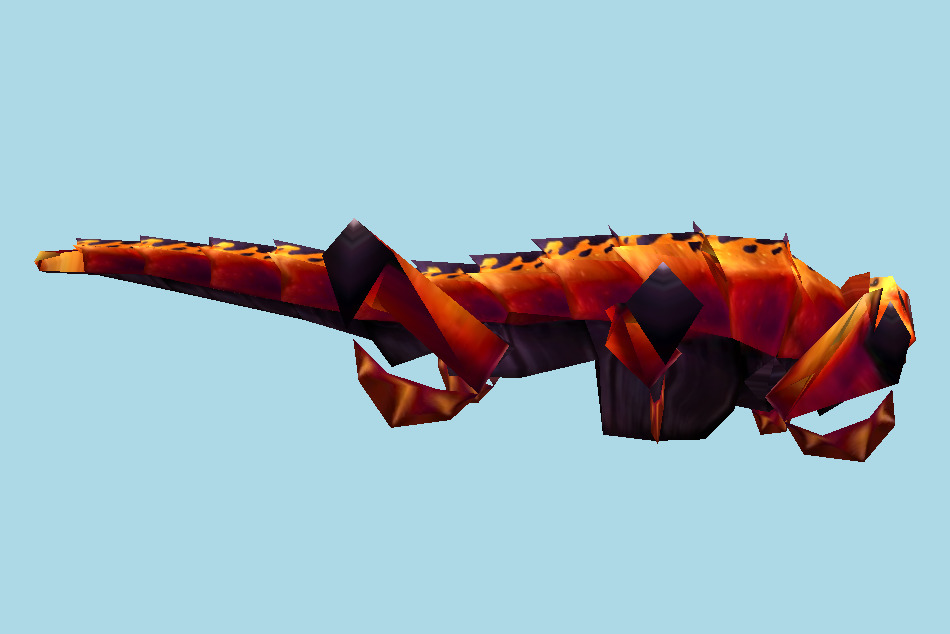 Cartoon Scorpion 3d model