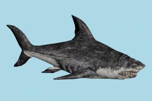 Neptune Resident-Evil, RE, resident, evil, fish, xna, rigged