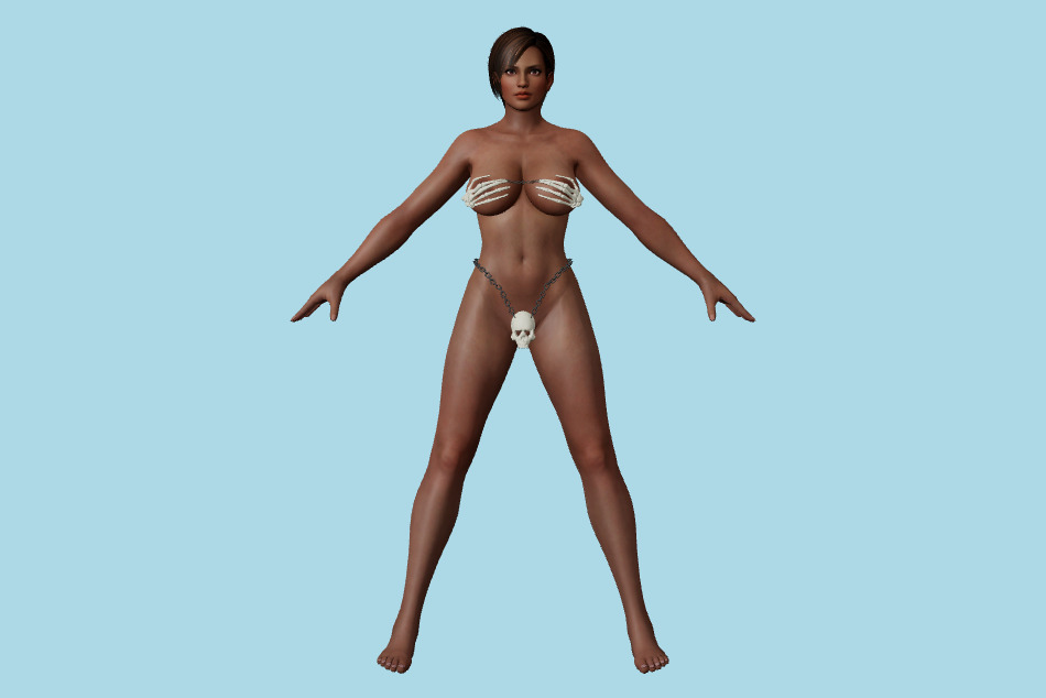DOA Skullkini Lisa 3d model