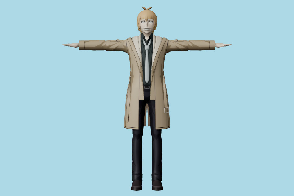 Tokyo Ghoul Re Birth - Ginshi Shirazu 3d model