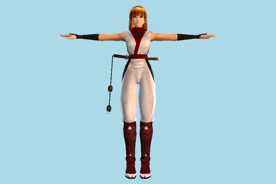 DOA: Dimensions - Kasumi Alpha 3d model