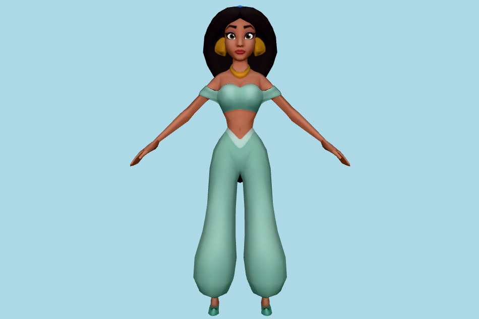 Jasmine 3d model