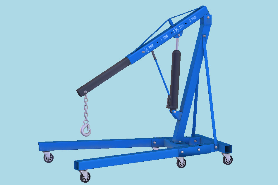 Engine Crane 3d model