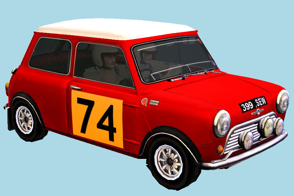 Colin McRae Rally 2005 - Mini Cooper S Car 3d model