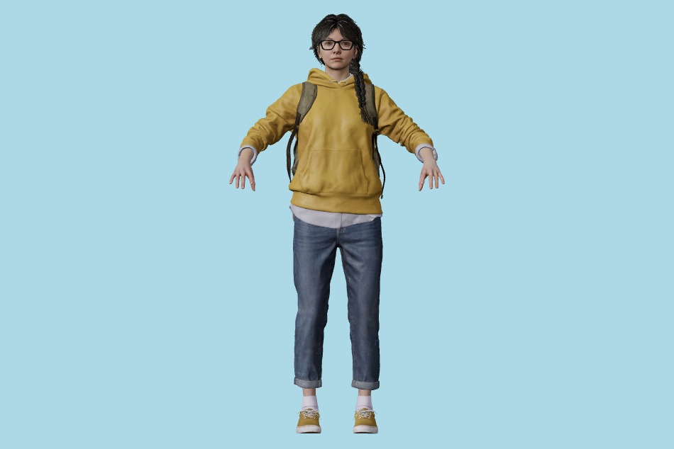 Resident Evil Risistance: RE Valerie 3d model