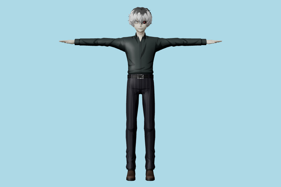 Tokyo Ghoul Re Birth - Haise Sasaki 3d model