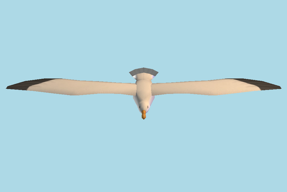 Kingdom Hearts Seagull 3d model