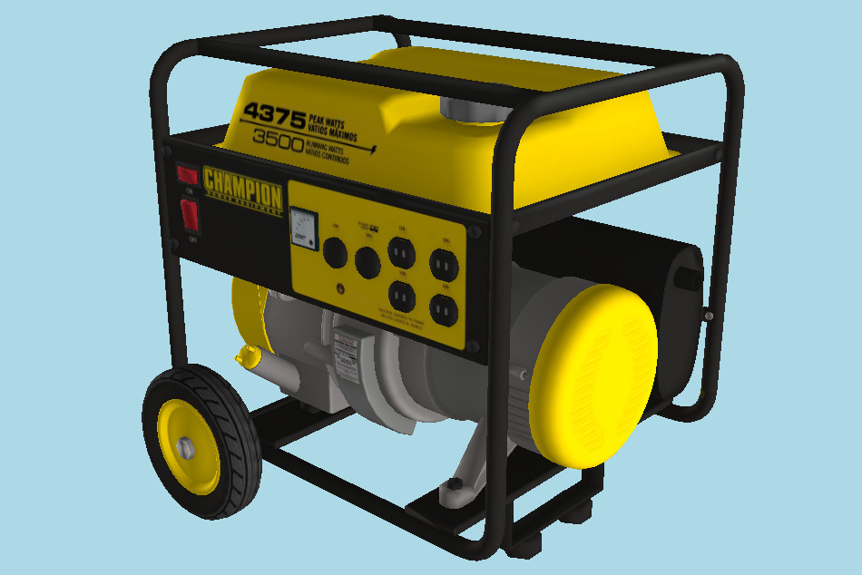 Power Generator 3d model