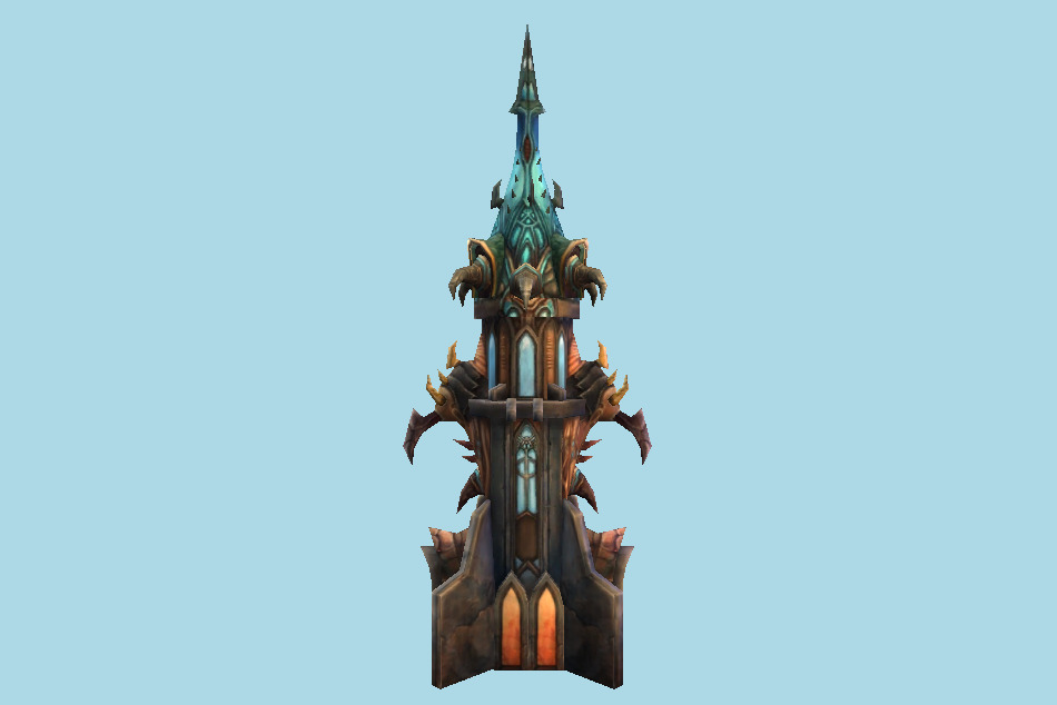 Wizard Tower 3d model