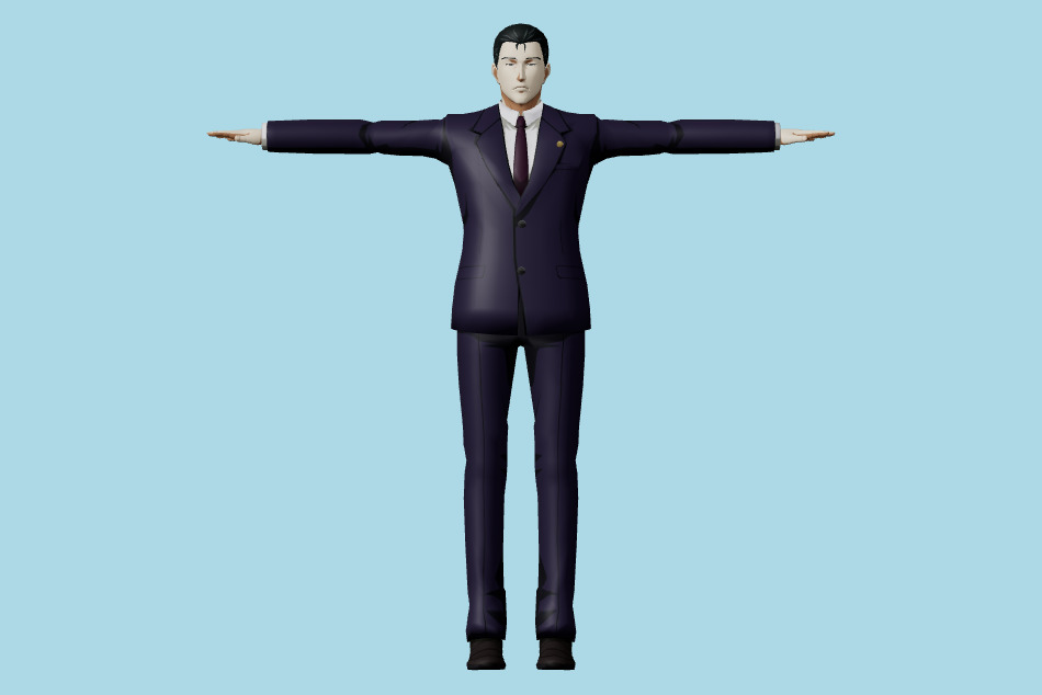 Tokyo Ghoul Re Birth - Kousuke Houji 3d model