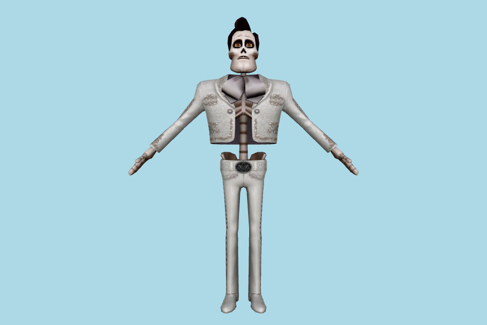 Ernesto De La Cruz 3d model