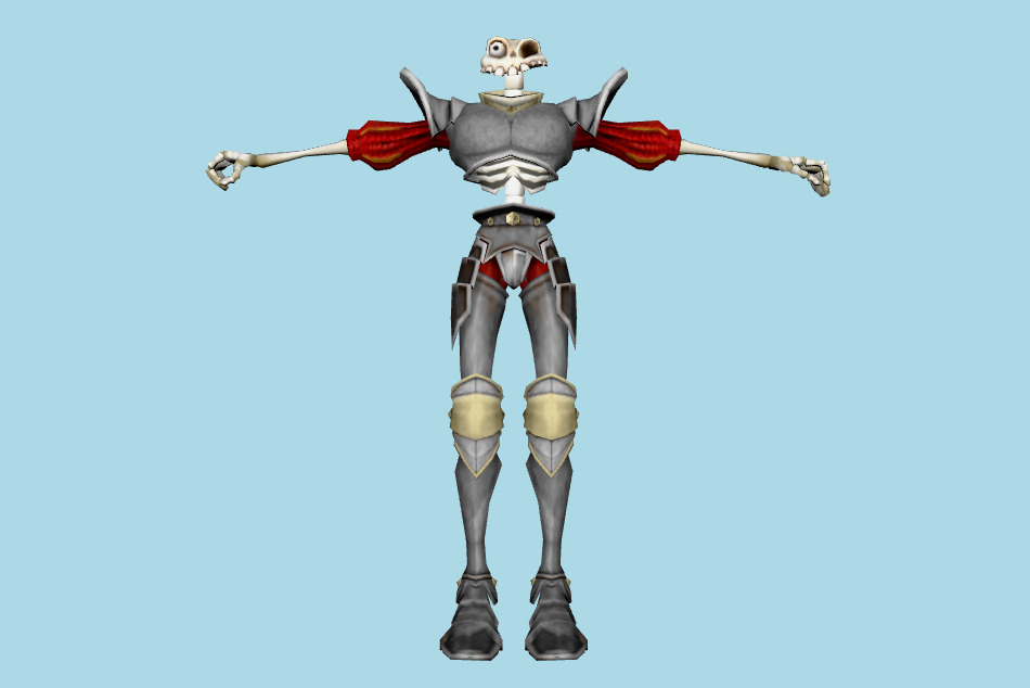MediEvil: Resurrection - Sir Daniel Fortesque 3d model