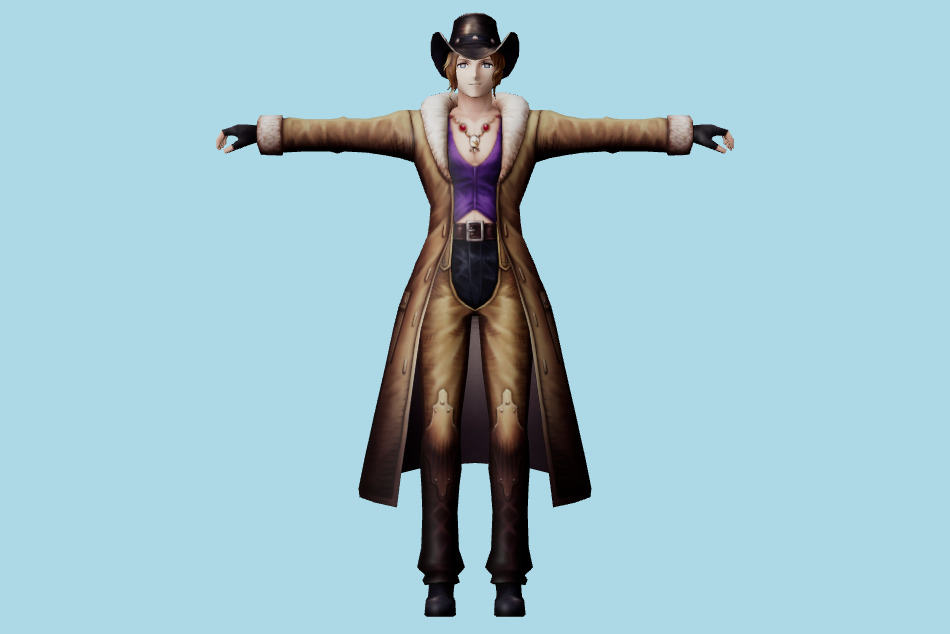 War of the Visions Final Fantasy Brave Exvius - Irvine 3d model
