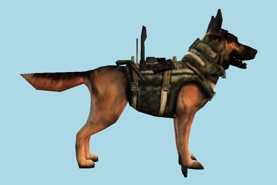 Avatar Marketplace Riley in Battle Gear 3d model