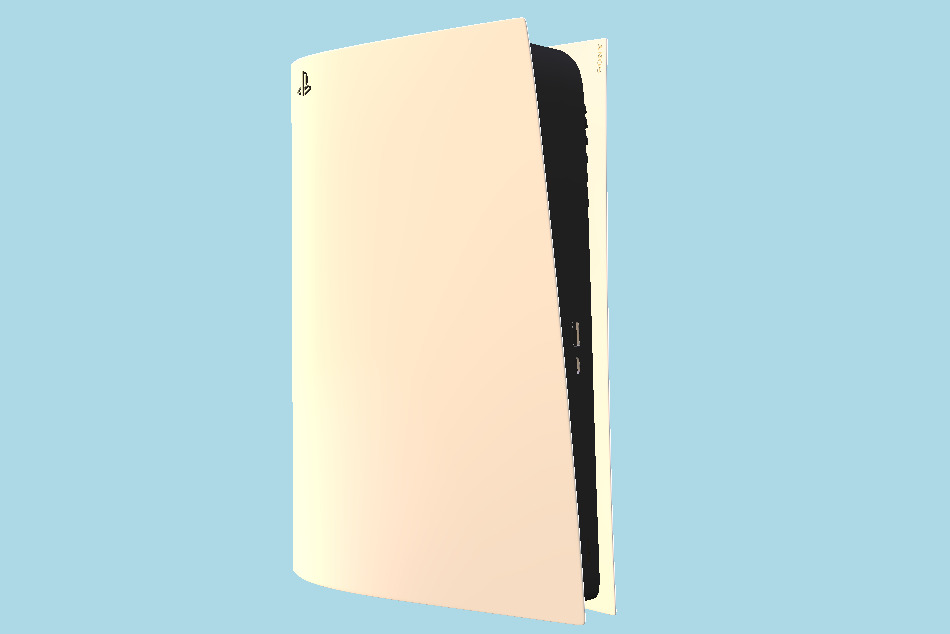 PlayStation 5 Digital Edition 3d model