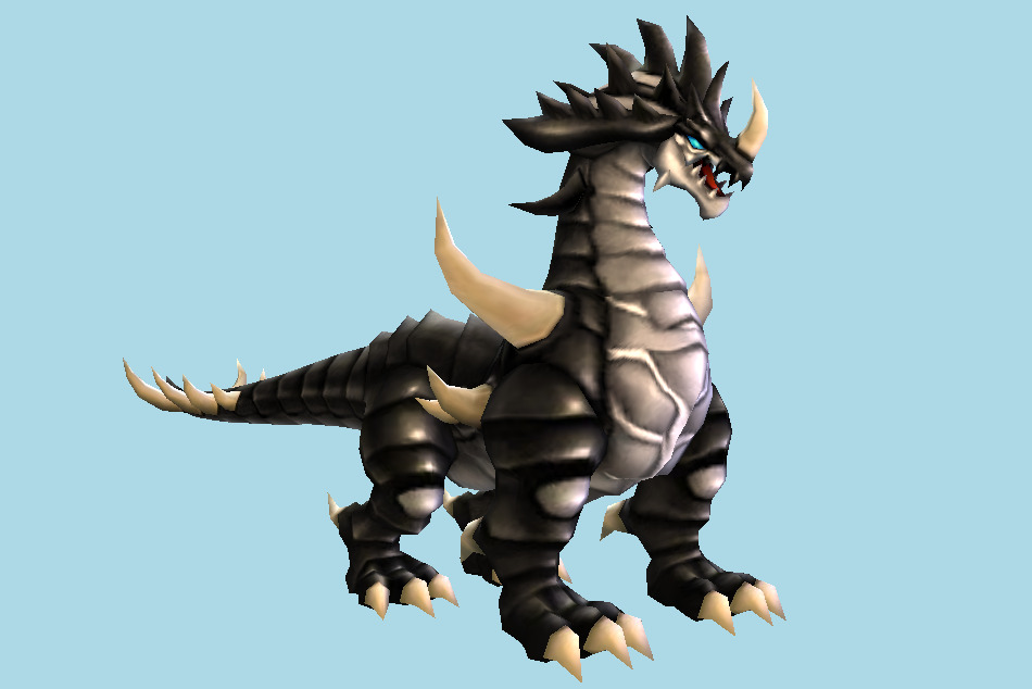 Stella Glow Dragons 3d model