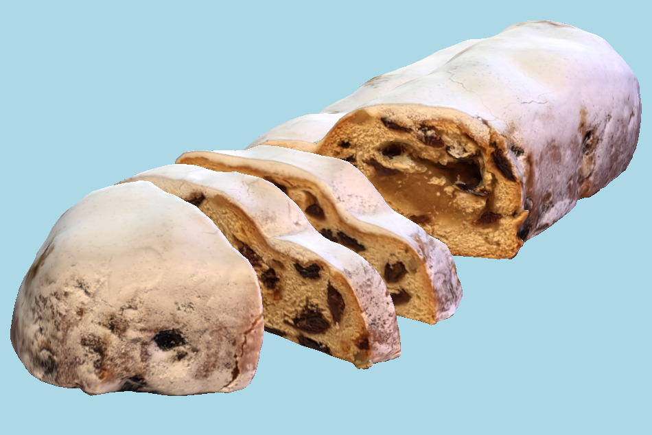 Christmas Cake 3d model