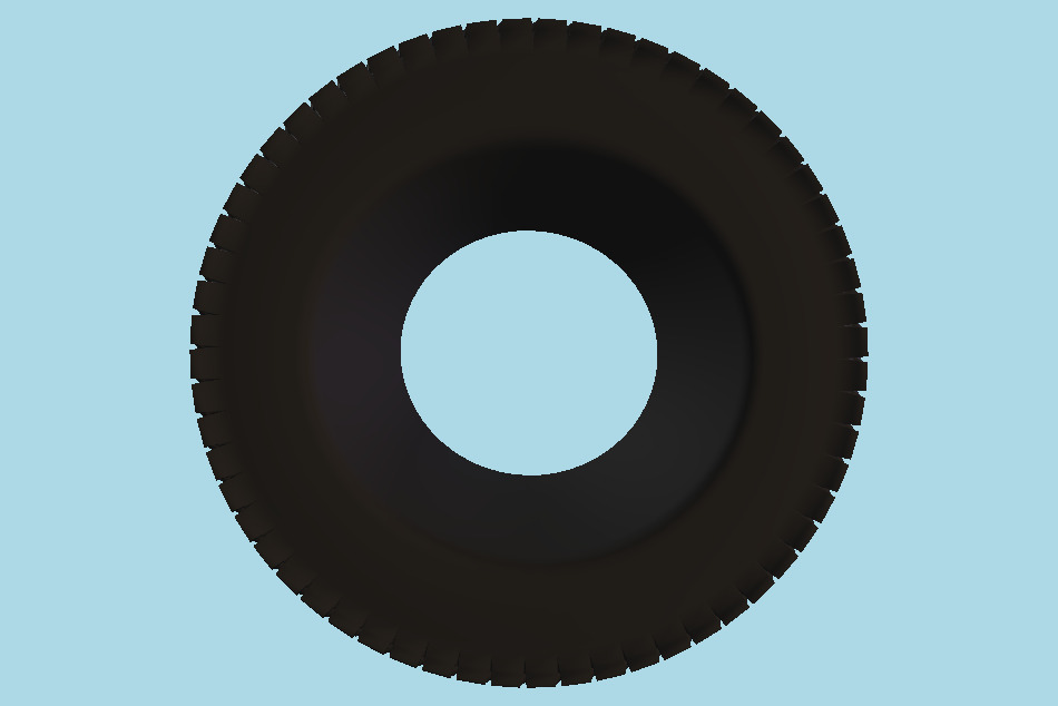 Car Industry Accessories Tire model - Transportation Objects 3d model