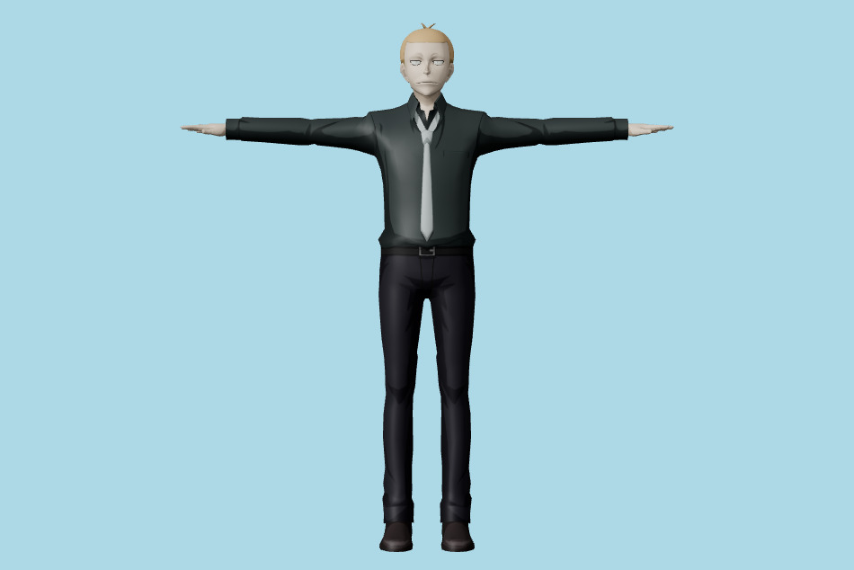 Tokyo Ghoul Re Birth - Ginshi Shirazu 3d model