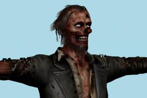 Crimson Head Elder Zombie-2