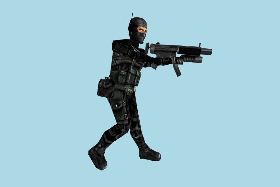Massn HL MDL 3d model