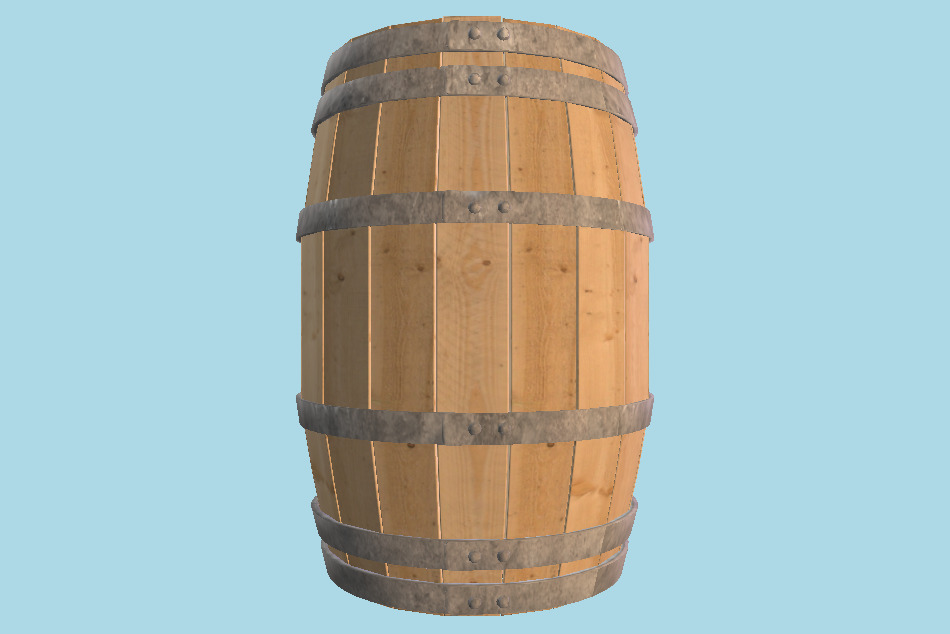 Barrel 3d model
