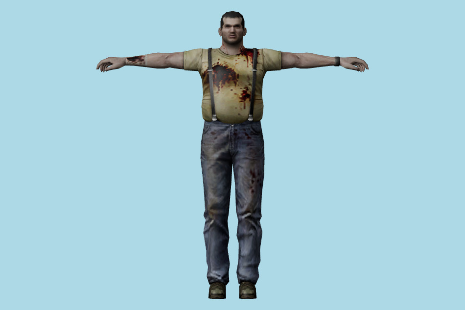 Resident Evil: Chronicles - Characters Pack 3d model