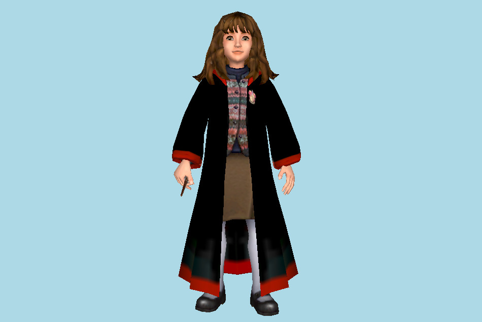 Hermione Granger 3d model