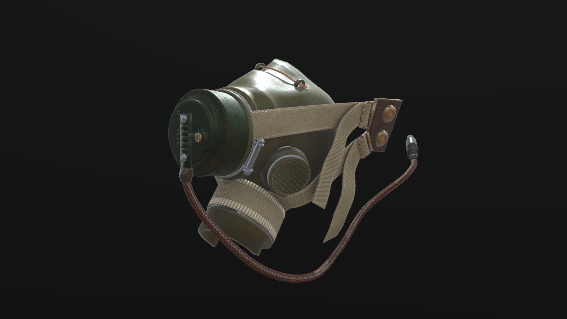 Game Model - Bomber Pilot Mask for Unreal Engine - Bomber Pilot Mask - 3D model by GMG3D (@geoffgraham3d) 3d model