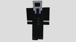 Cameraman camera, blockbench