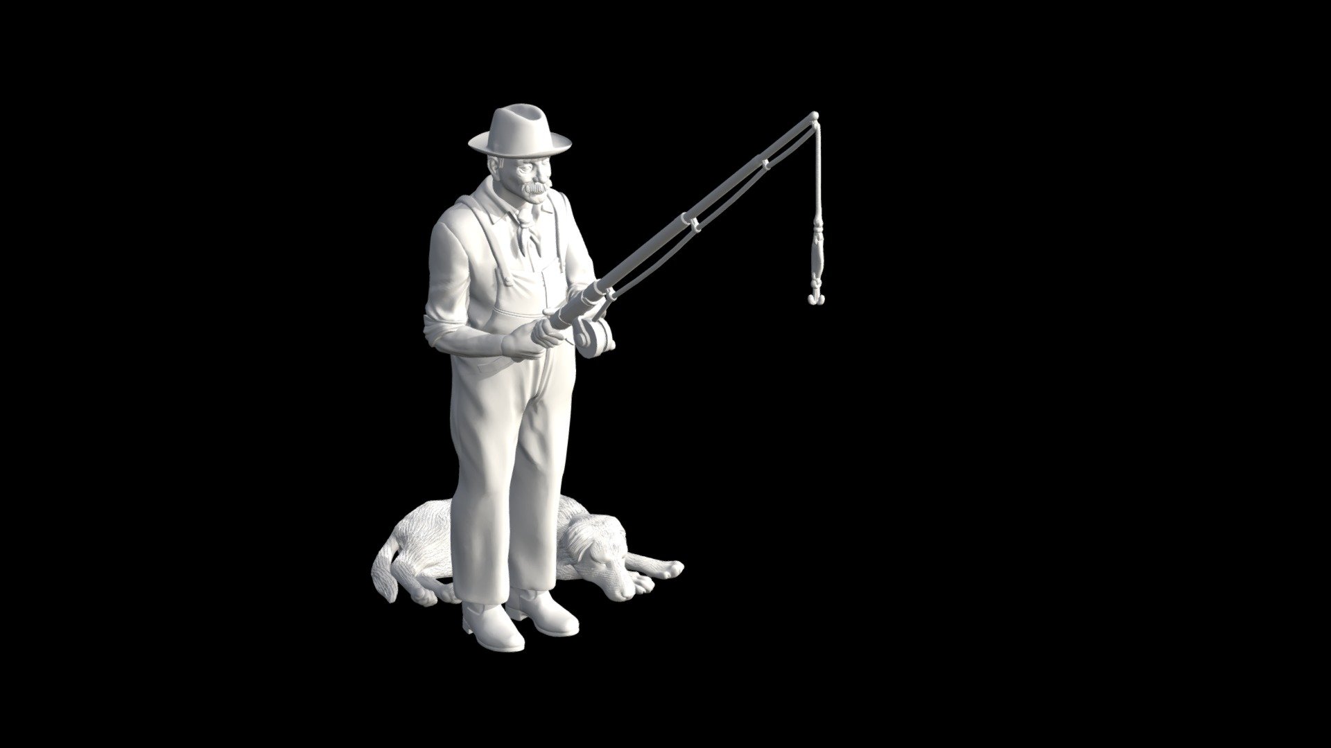 model for printing on a 3d printer. version zbrush 2020 and higher. The format is STL Zbrush OBJ 3d model