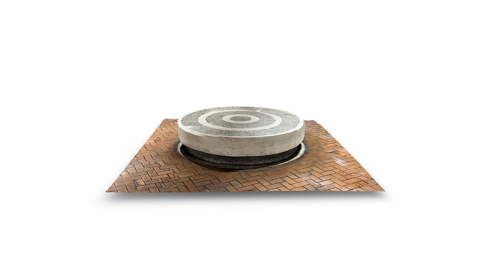 3D Scan of a circular bench at the San Francisco Montgomery BART Station using an iPhone 12 Pro Max for the 1ScanADay Challenge - Montgomery BART Station Circular Bench - Download Free 3D model by chrisprice 3d model