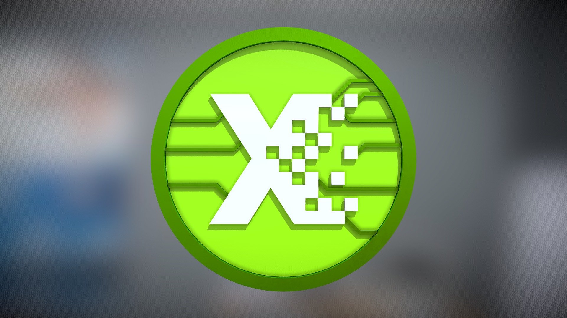 The CargoX Logo, made 3D. or made into a 3D coin or token.




has FBX file with embedded textures.

has OBJ files with the “textures” folder.

textures are glossy plastic white, matte plastic yellow-green, and aluminum dull olive-green.
 - CARGOX - 3D model by Unavailable (@UnavailableA) 3d model
