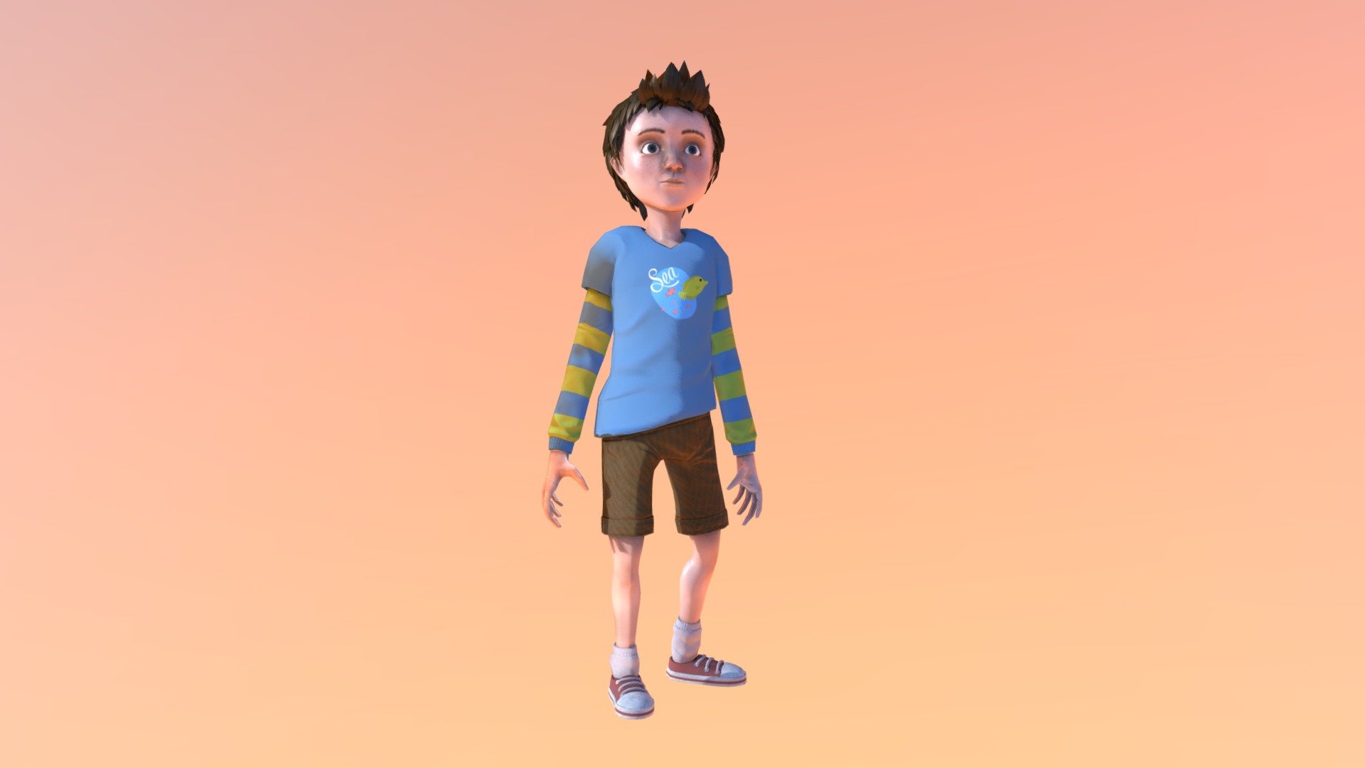 This is Arthur, the main character of our exam project &ldquo;Anamnesis
