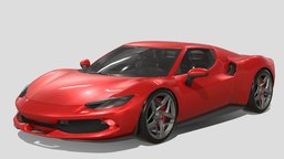 296 gts ferrari, gts, 296, 2022