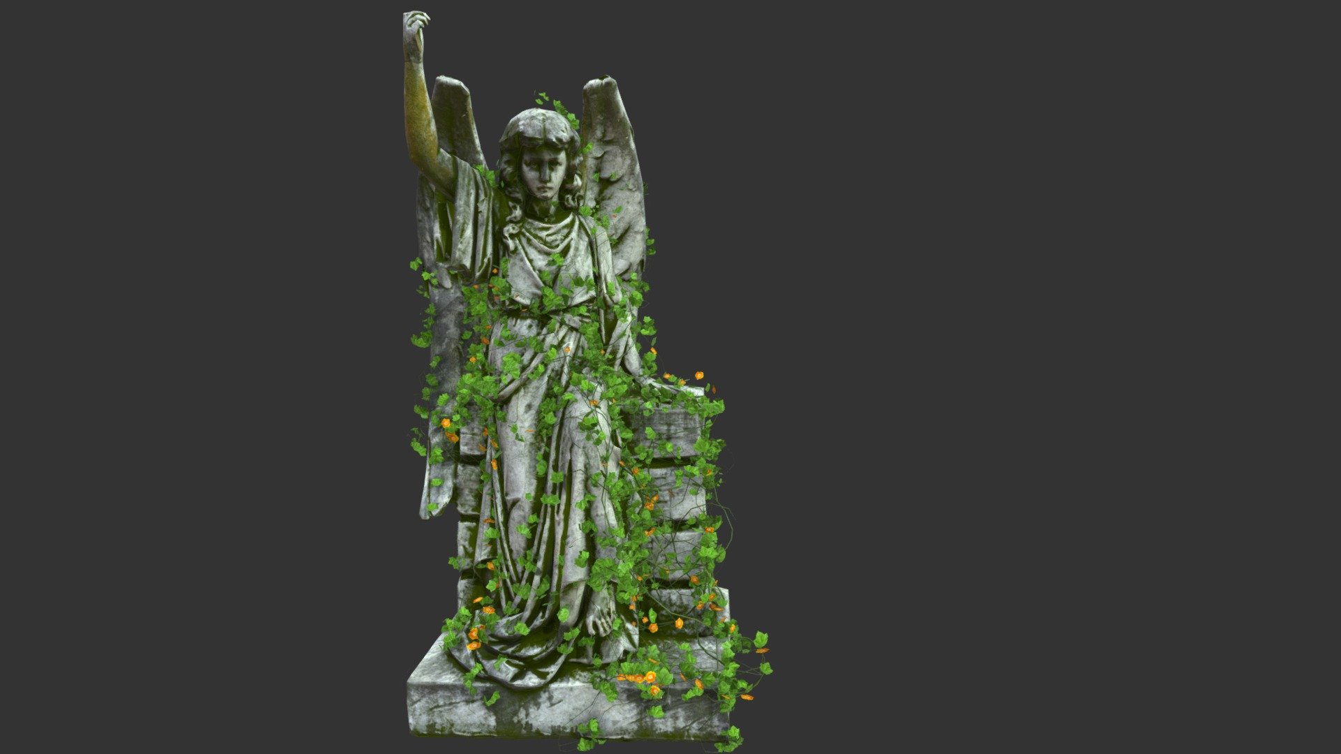 Statue 006 - 3D model by josluat91 3d model