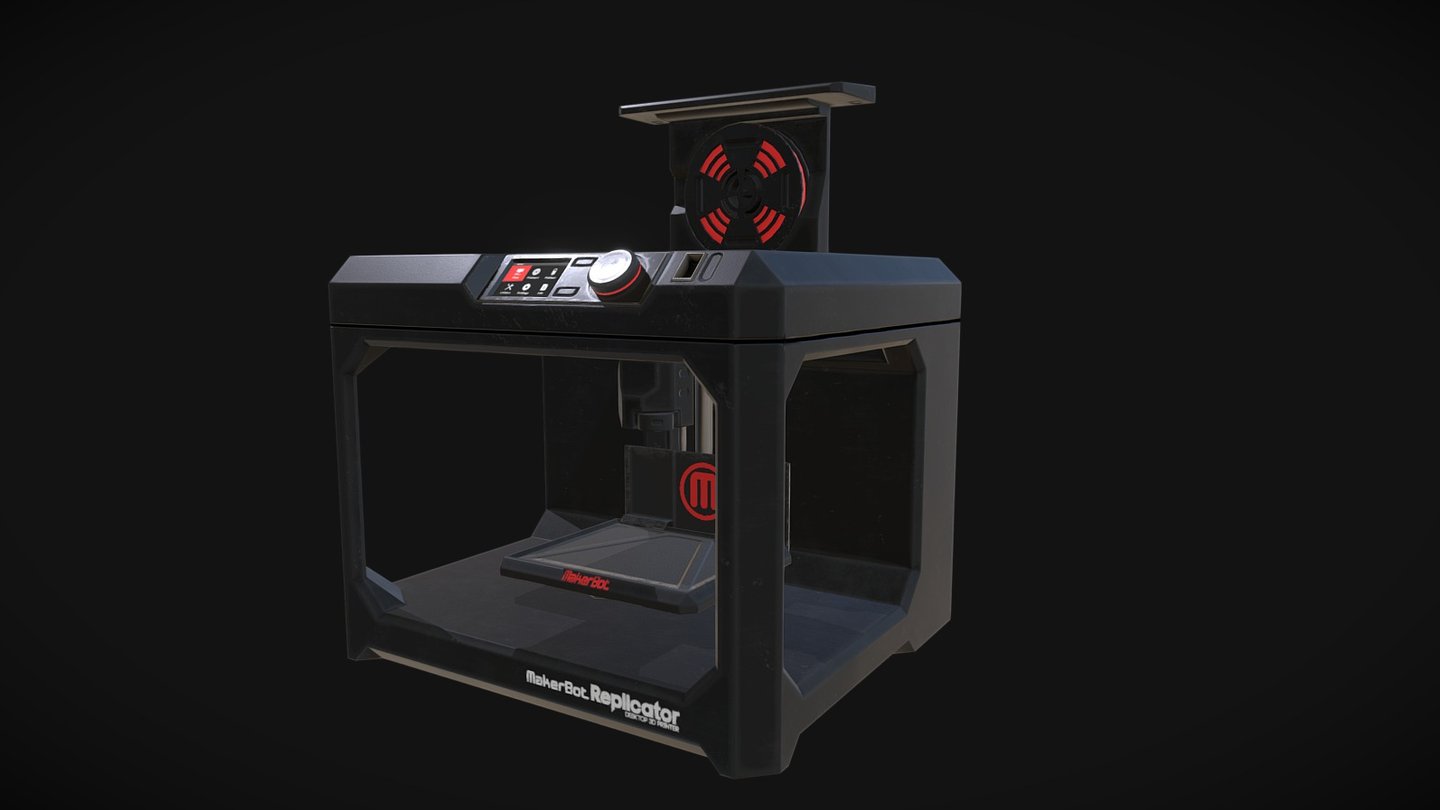 MakerBot Replicator. Desktop 3D printer.




4 735 Tris

2048x2048 PBR Textures

Work on Artstation: https://www.artstation.com/artwork/A6zwN - MakerBot Replicator - 3D model by Egorushca 3d model