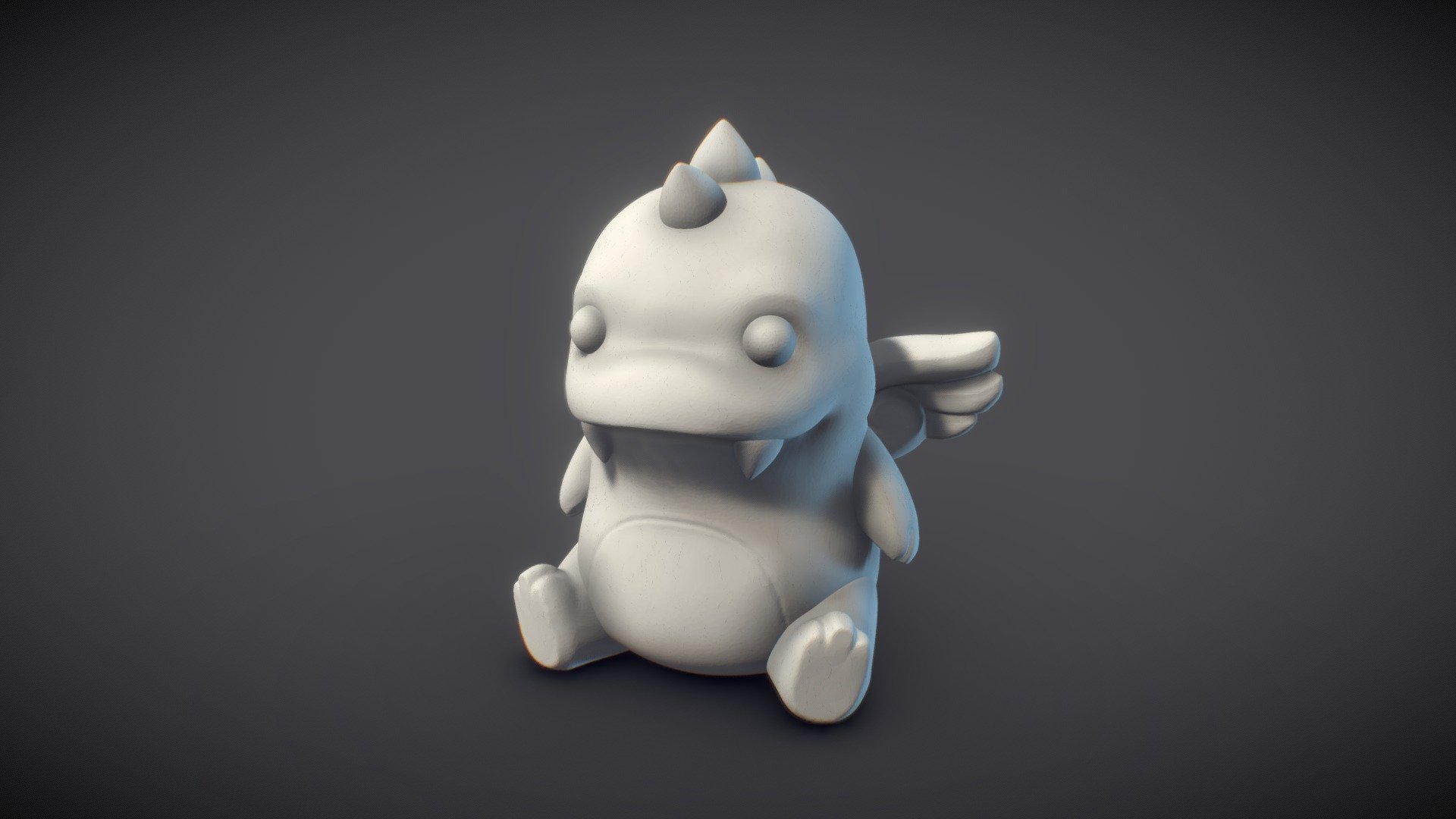 Just testing - Dragon Base - Test - 3D model by BitGem 3d model
