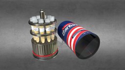 Jurassic Park can, park, jurassic, barbasol, jurassicpark, maya, noai