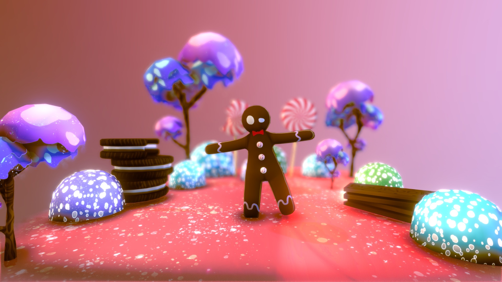 Candy land - 3D model by danalm115 3d model