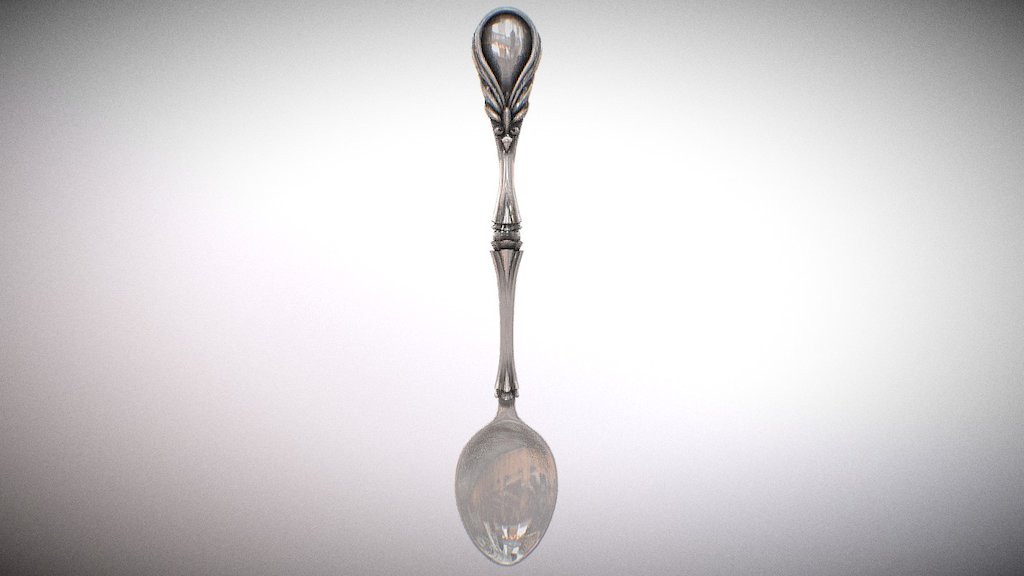 Spoon - 3D model by Mihail Burmistrov (@mishkin79) 3d model