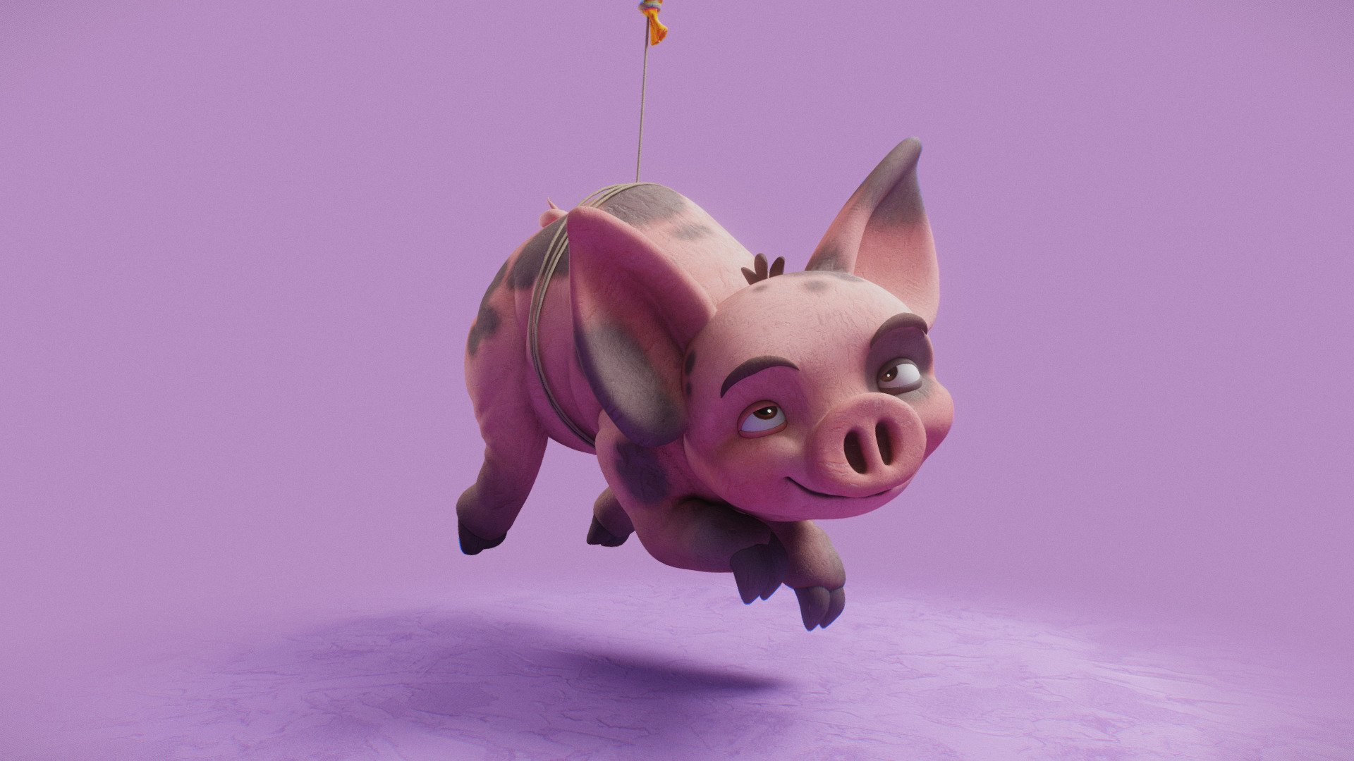 Entry for sculptjanuary 2020 day 17 - Day 17 - Action : Fly - Buy Royalty Free 3D model by Noss 3d model