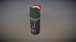 Газовый баллончик chemical, sarin, toxic, spray, gb, pepper, rs-propan-2-yl-methylphosphonofluoridate, weapon