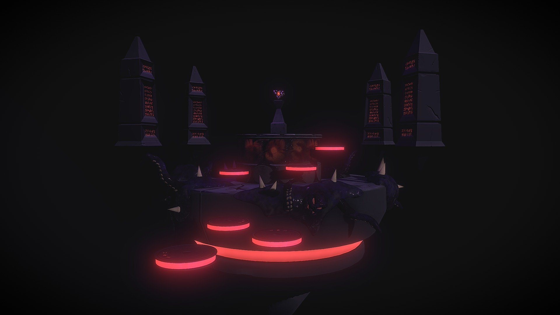 The result of an AssetJam in May 2022. The themes was Utopia and Grotesque. 

Utopia is subjective and depends on the eye/eyes who see.

Winner of ‘Best Asset’ for the May Asset Jam 2022. Noroff Interactive Media.
https://sketchfab.com/3d-models/the-core-60988e31ee6b46888482f6807694879b

Artstation:
https://www.artstation.com/artwork/qeAebR - The Core - 3D model by Simen_Loechting 3d model