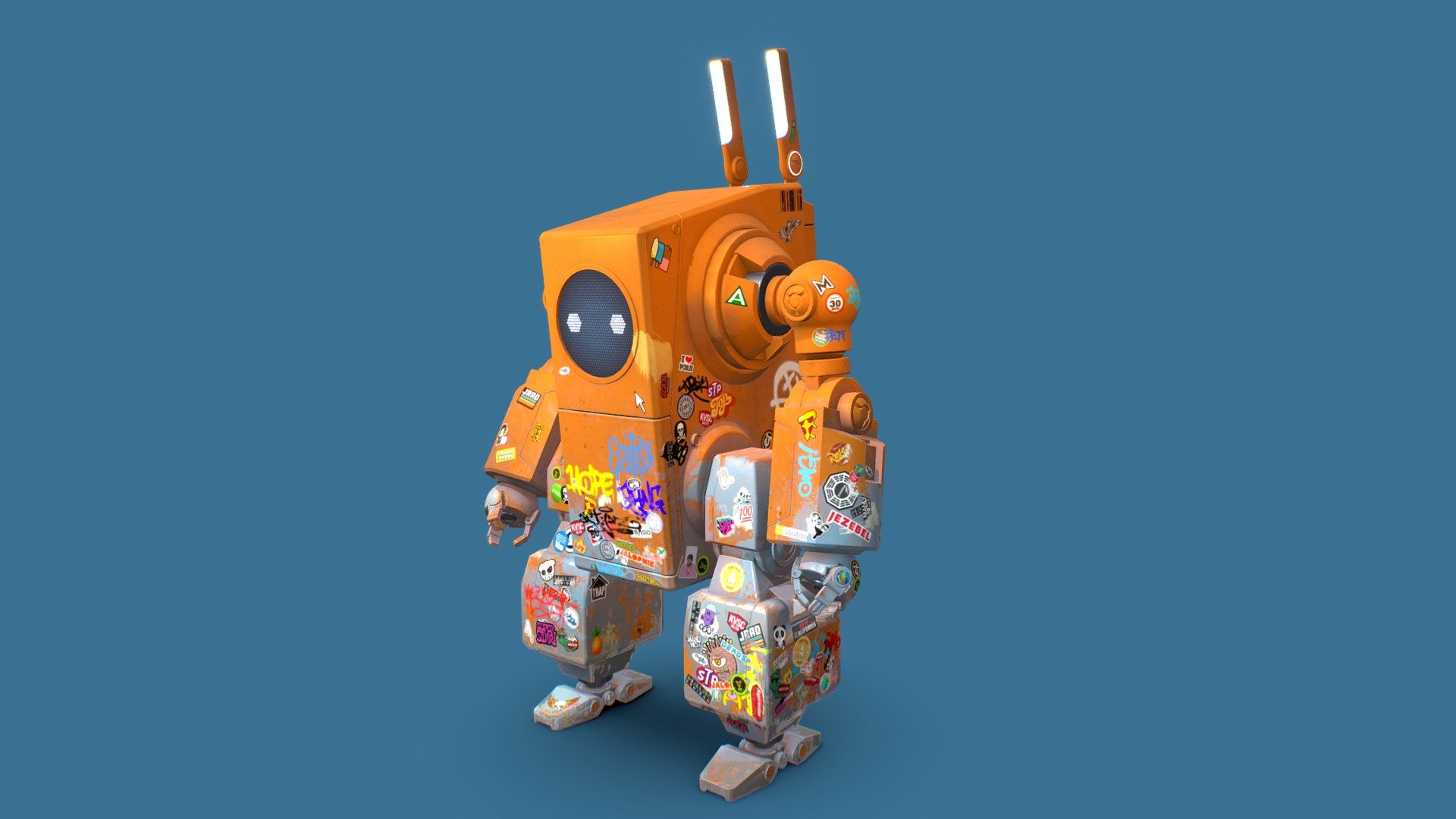A re-creation of a design done by the very talented Malcom Tween artstation.com/malcolmtween. Final for ART2 at Full Sail 3d model
